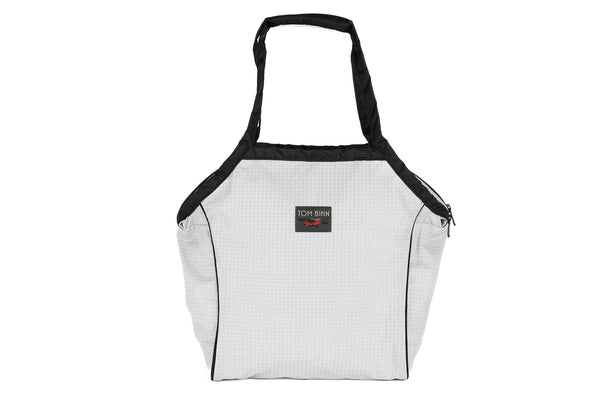 A Large Zip-Top Shop Bag in Tahoma 200 Halcyon